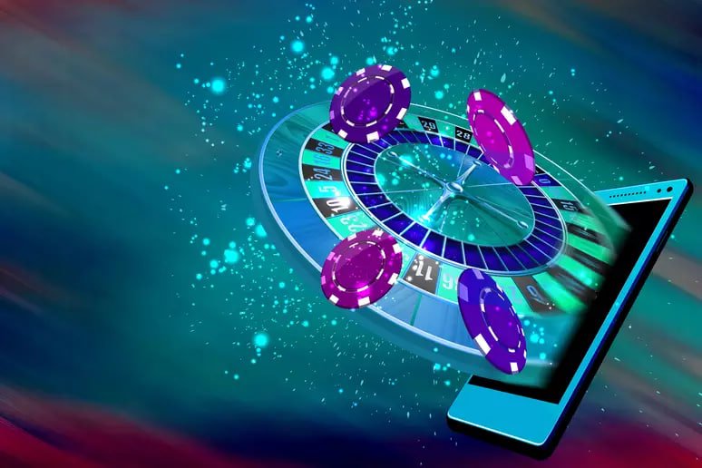 Filipino player on mobile phone joining an online bingo room on okbet com